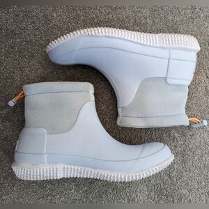 HUNTER original mesh sky blue rain boots size 6